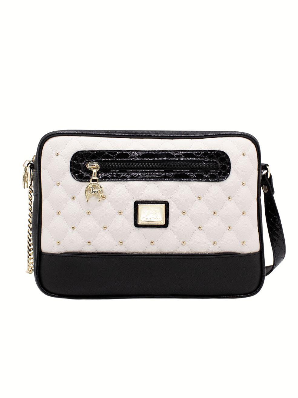 Cavalinho Craft Crossbody Bag SKU 16010251.33 #color_black / white