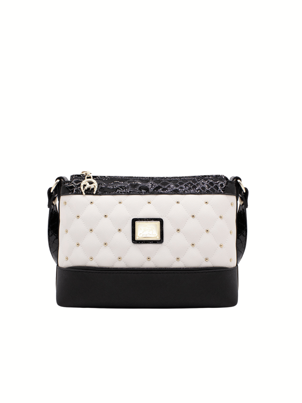 Cavalinho Craft Crossbody Bag SKU 16010374.33 #color_black / white