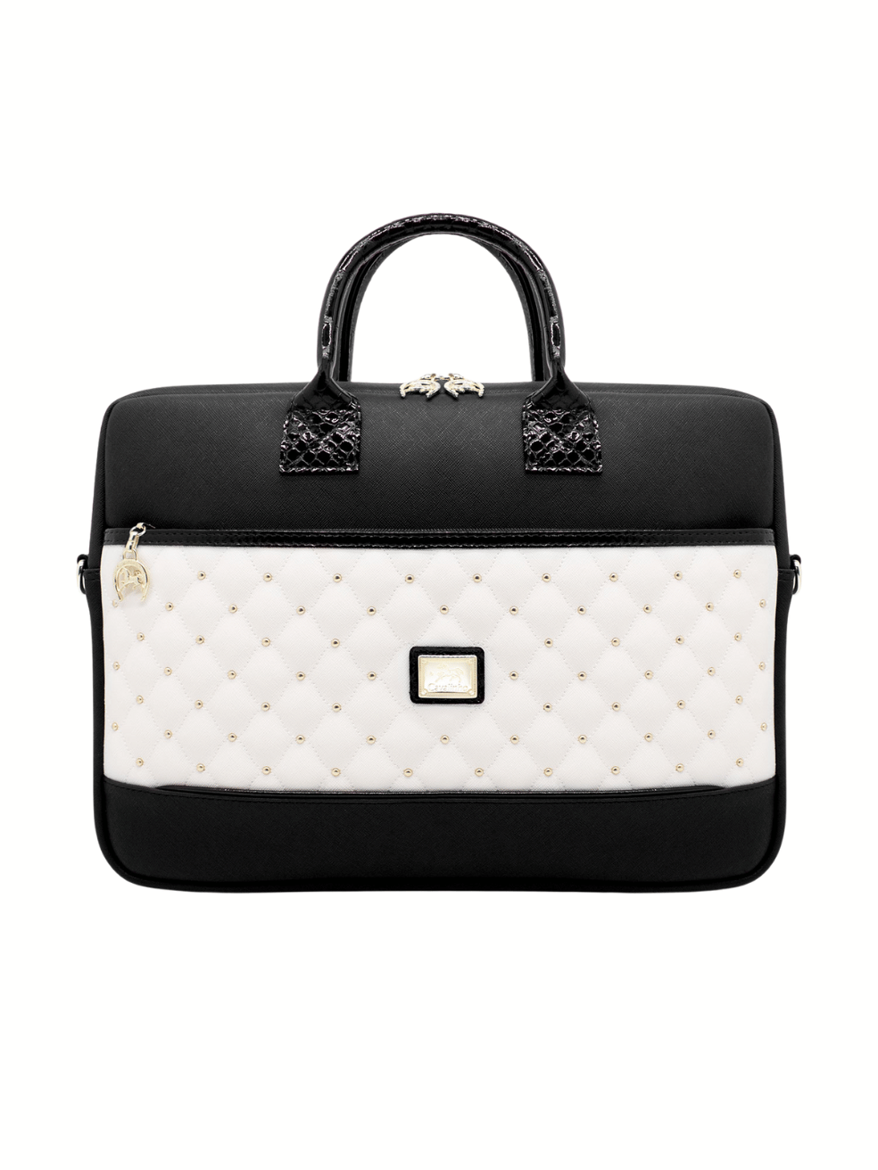 Cavalinho Craft Laptop Bag SKU 16010554.33 #color_black / white