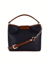 Cavalinho Sublime Handbag SKU 16060272.22 #color_navy / white / brown