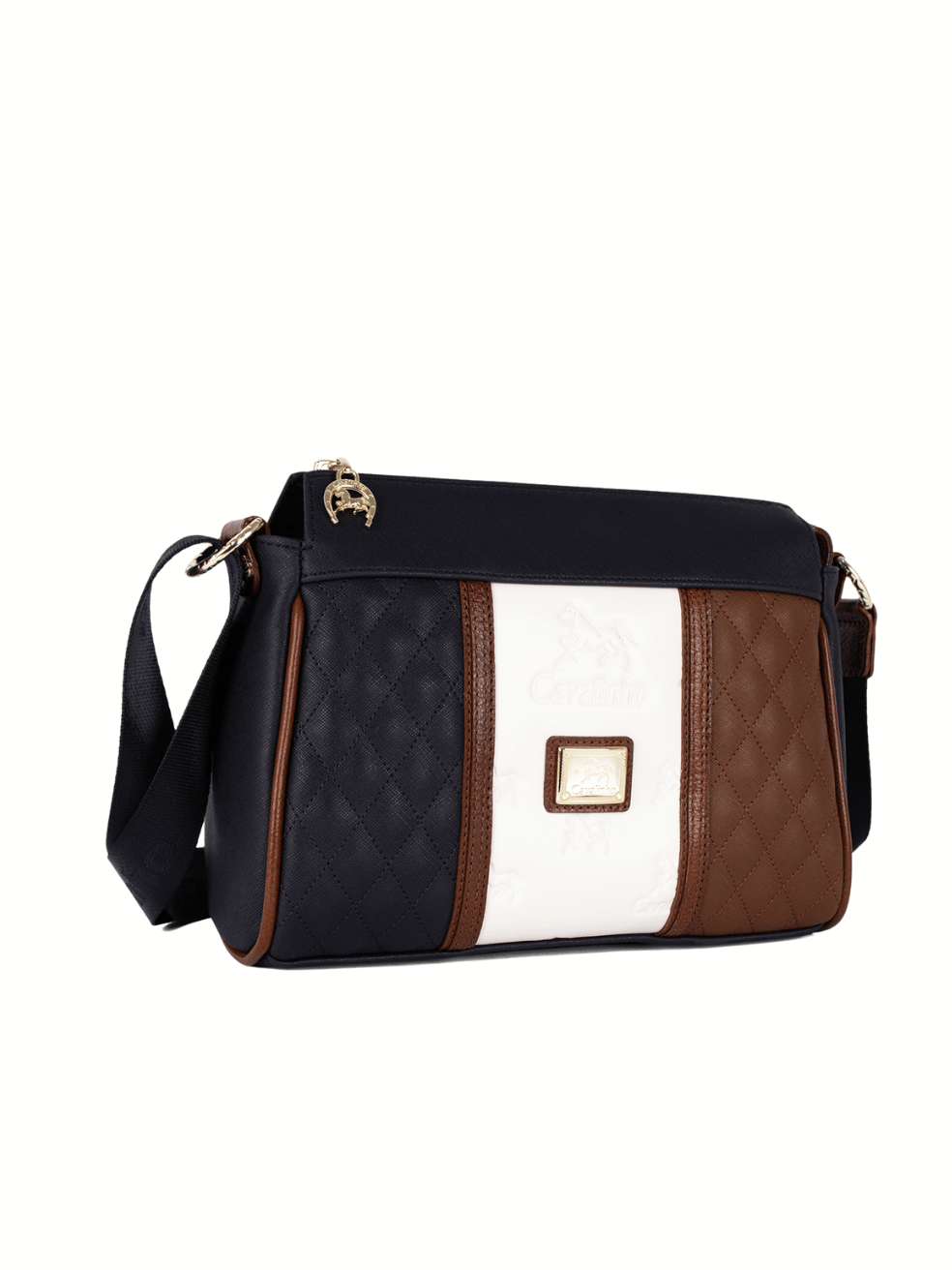 Cavalinho Sublime Crossbody Bag SKU 16060344.22 #color_navy / white / brown