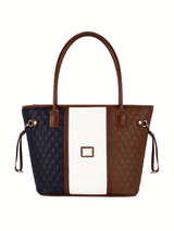 Cavalinho Sublime Tote Bag SKU 16060520.22 #color_navy / white / brown