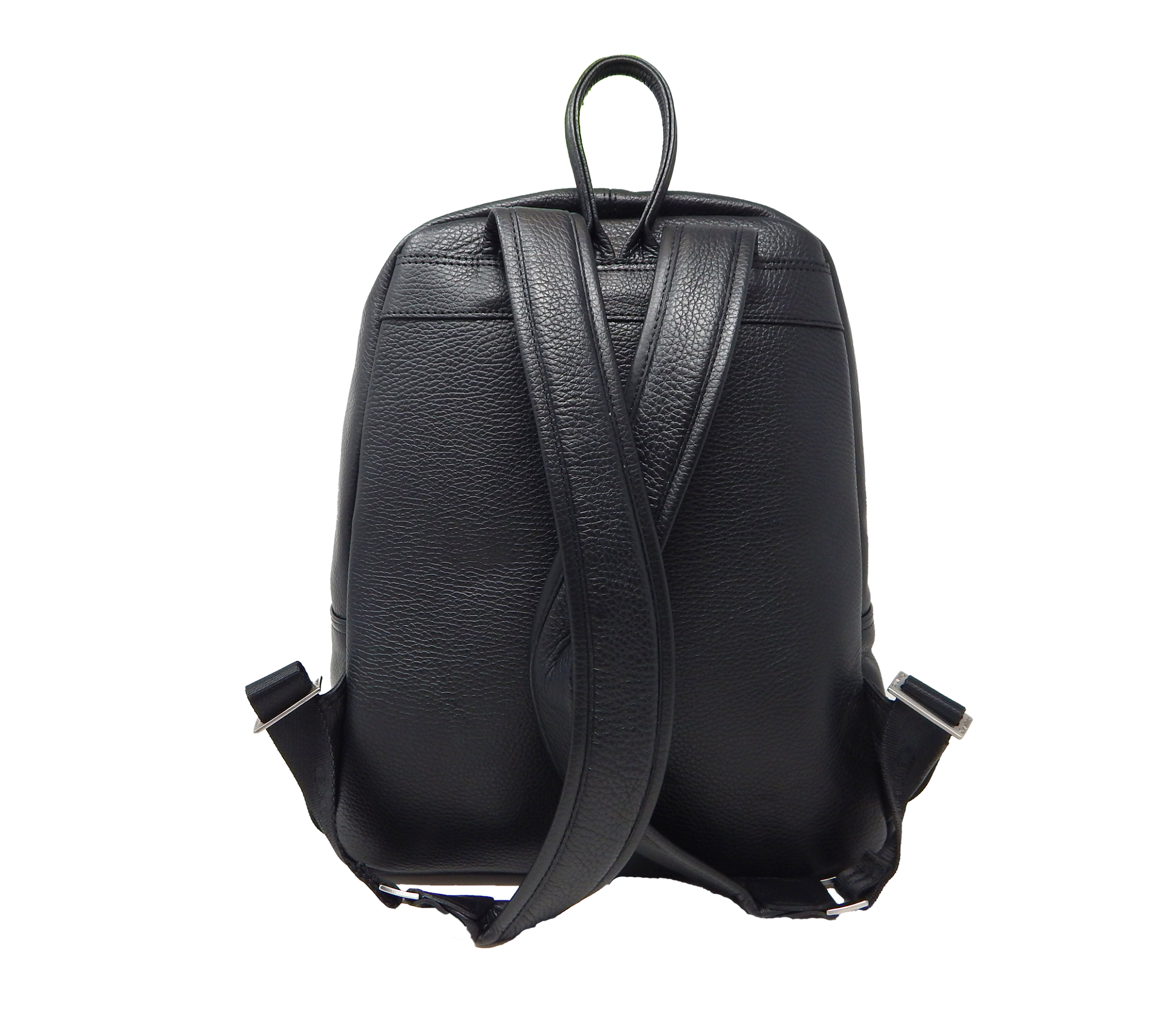 Cavalinho El Estribo Leather Backpack for men SKU 18040101.01 #color_Black