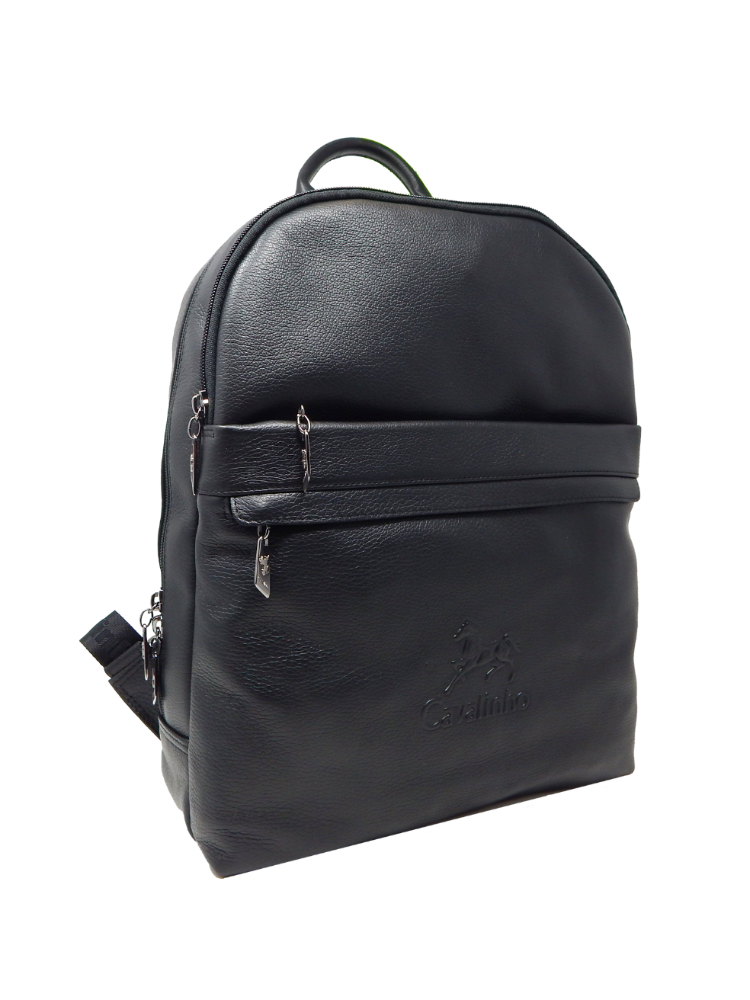 Cavalinho El Estribo Leather Backpack SKU 18040384.01 #color_Black