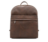 Cavalinho El Estribo Leather Backpack SKU 18040384.13 #color_SaddleBrown