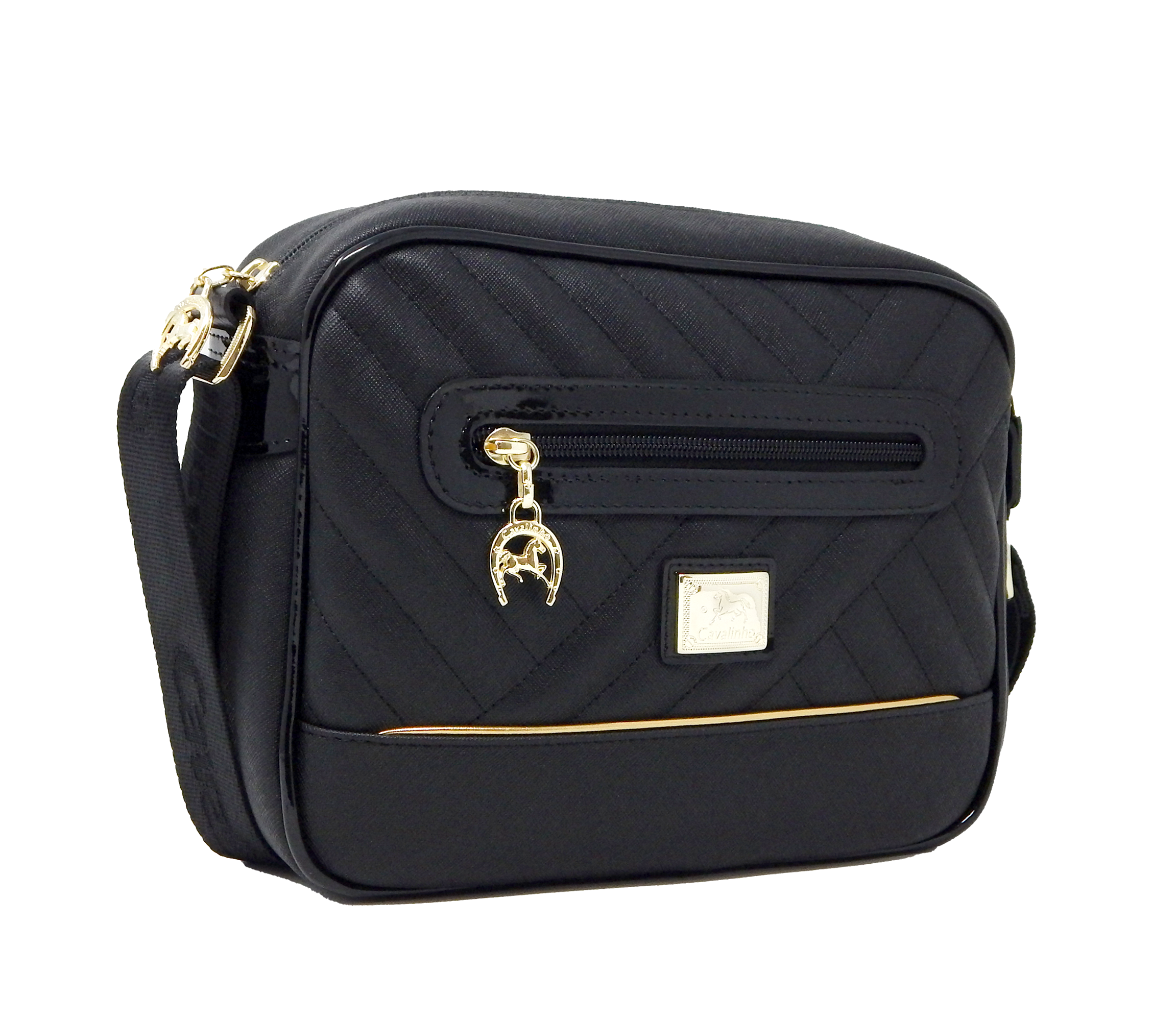 Cavalinho Ciao Bella Crossbody Bag SKU 18060190.01 #color_Black