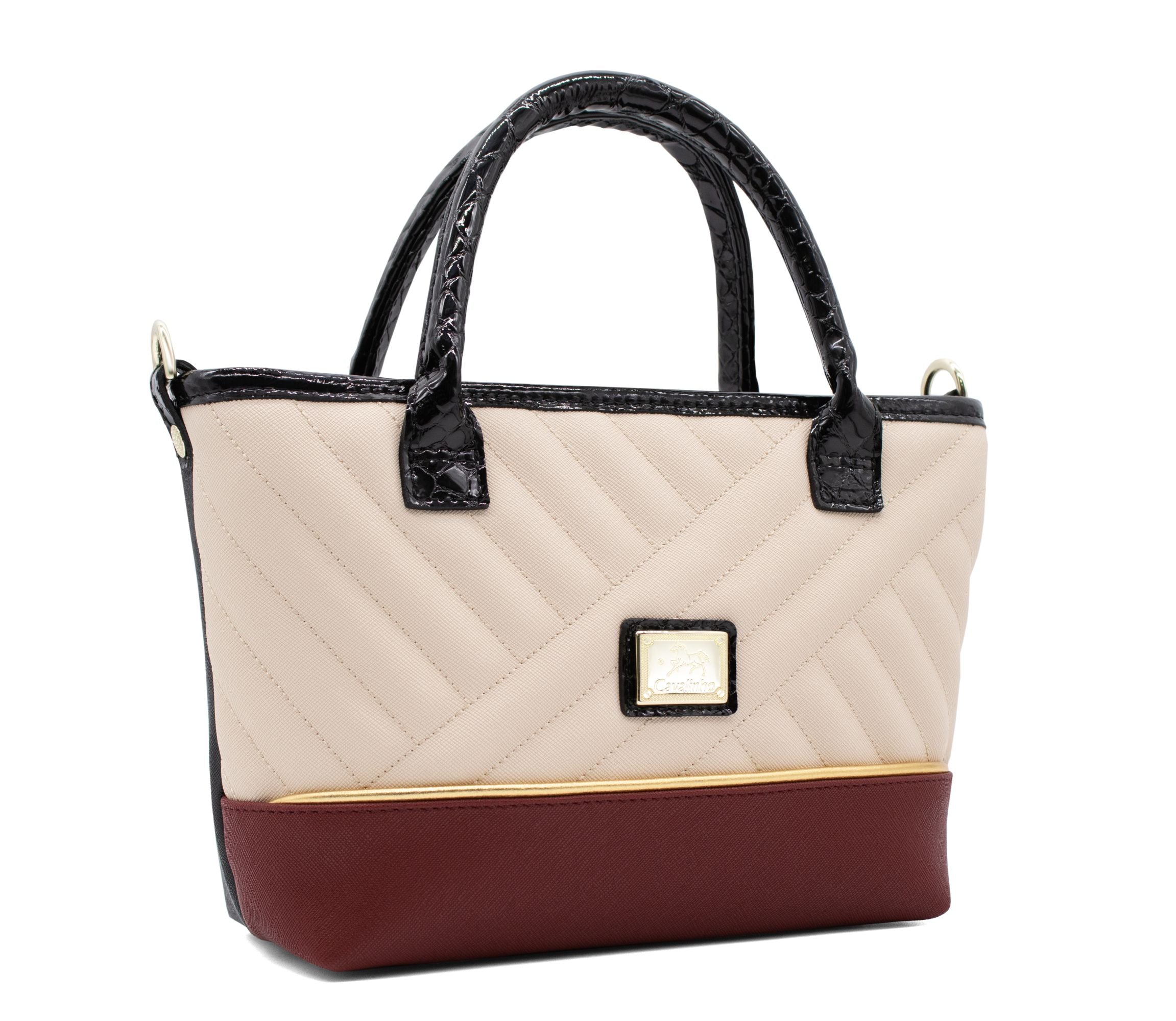 Cavalinho Ciao Bella Mini Handbag SKU 18060243.21 #color_Maroon Multi-Color