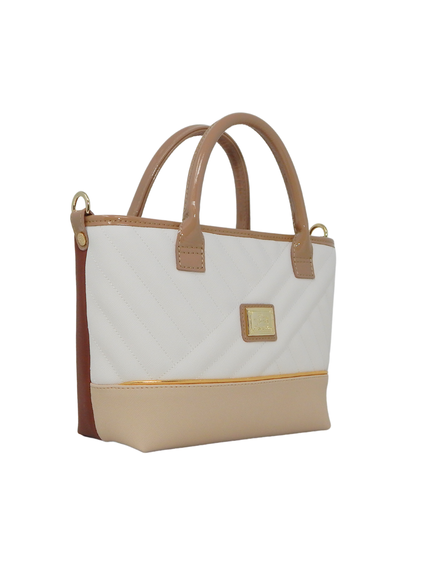 Cavalinho Ciao Bella Mini Handbag SKU 18060243.31 #color_Beige / White