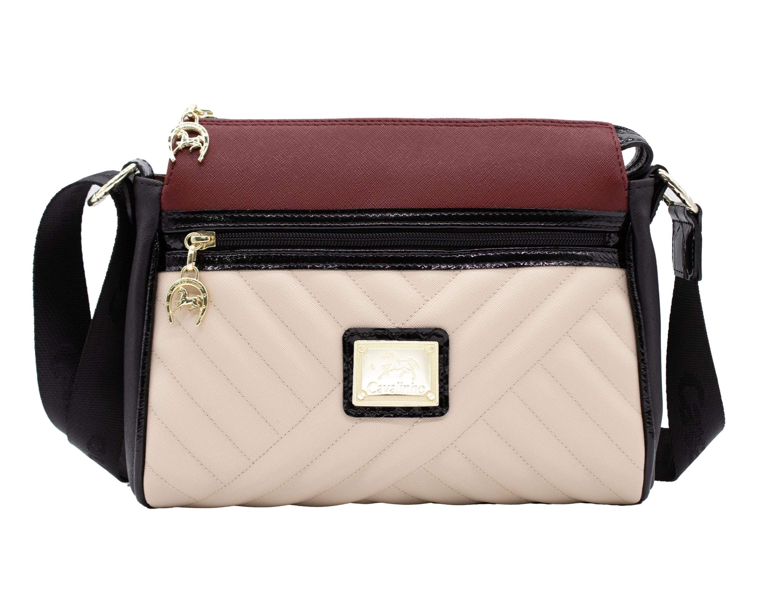 Cavalinho Ciao Bella Crossbody Bag SKU 18060373.21 #color_maroon multi-color