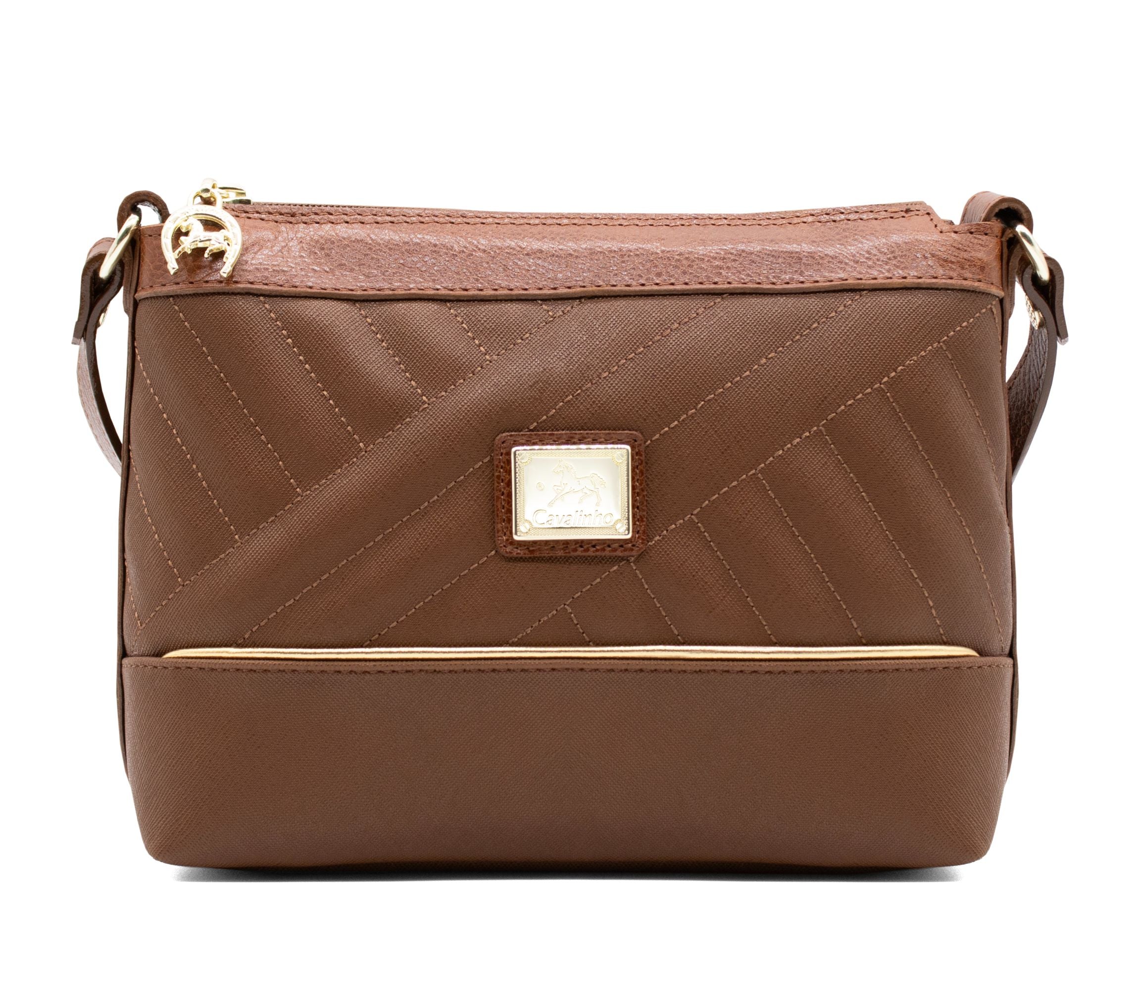 Cavalinho Ciao Bella Crossbody Bag SKU 18060374.13 #color_saddlebrown