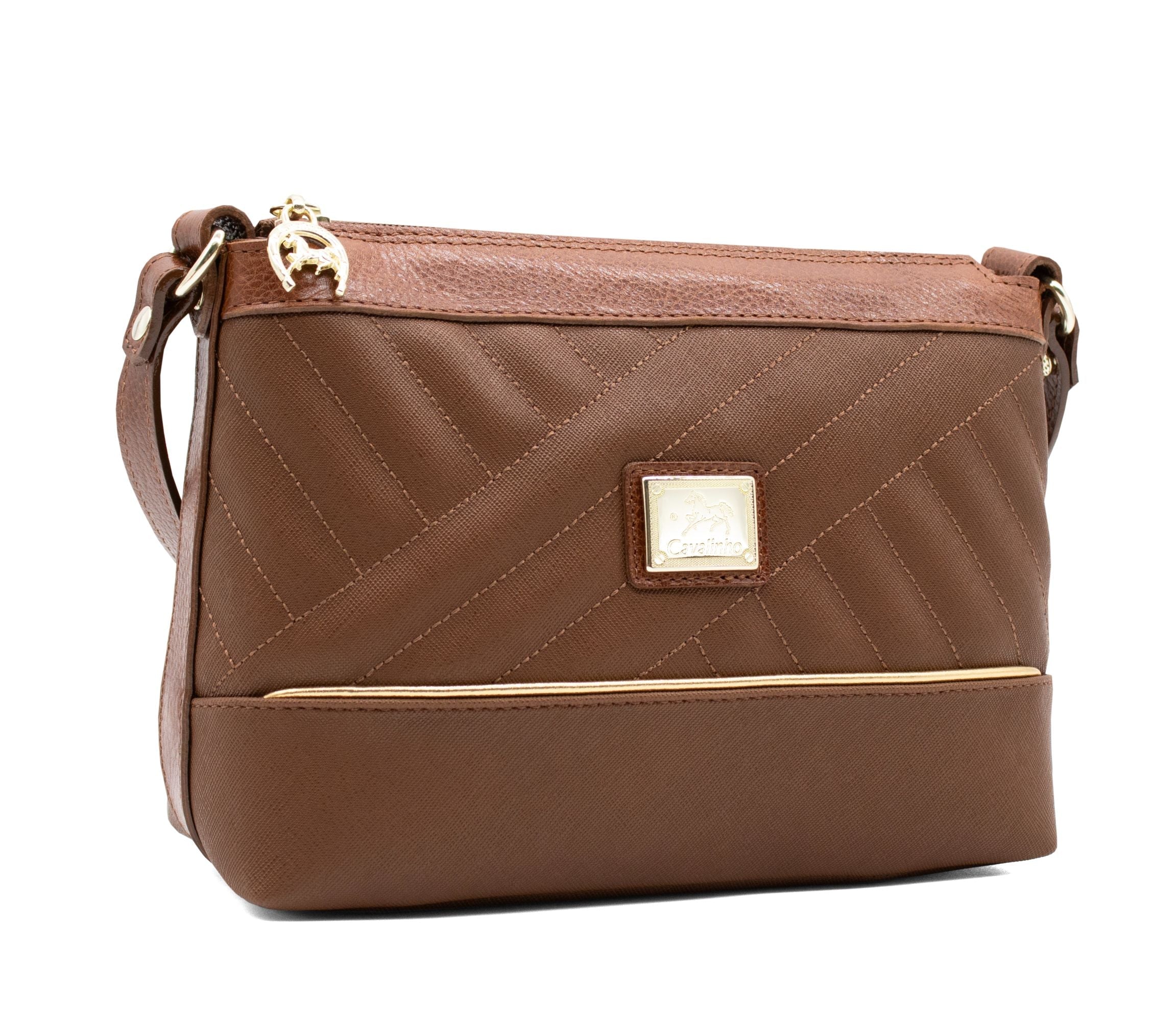 Cavalinho Ciao Bella Crossbody Bag SKU 18060374.13 #color_saddlebrown