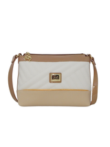 Cavalinho Ciao Bella Crossbody Bag SKU 18060374.31 #color_beige / white