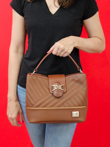 Cavalinho Ciao Bella Handbag SKU 18060429.13 #color_saddlebrown