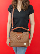 Cavalinho Ciao Bella Handbag SKU 18060429.13 #color_saddlebrown