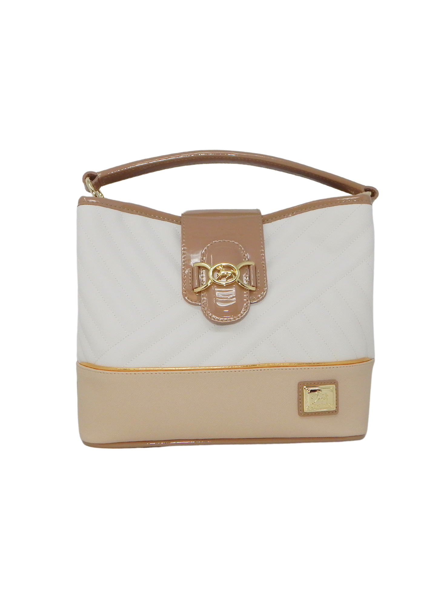 Cavalinho Ciao Bella Handbag SKU 18060429.31 #color_beige / white