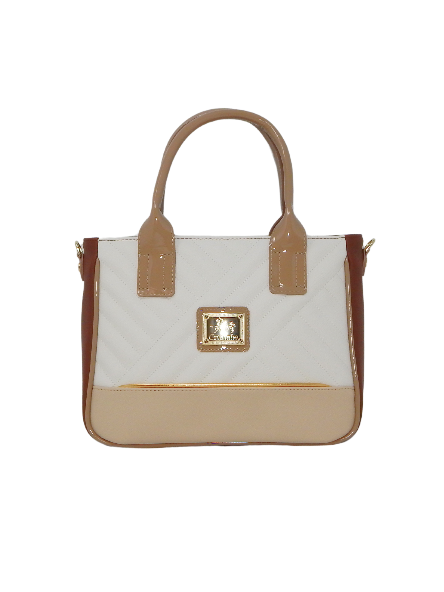 Cavalinho Ciao Bella Handbag SKU 18060507.31 #color_beige / white