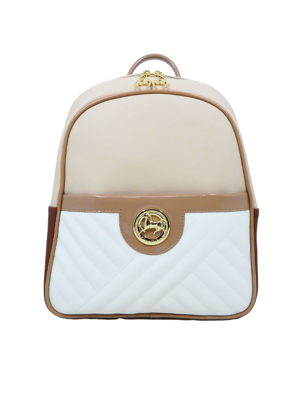 Cavalinho Ciao Bella Backpack SKU 18060538.31 #color_beige / white