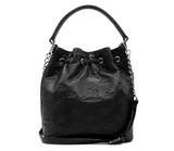 Cavalinho Cavalo Lusitano Leather Bucket Bag sku 18090281.01 #color_black