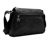 Cavalo Lusitano Leather Crossbody Bag SKU 18090373.01 #color_black