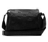 Cavalo Lusitano Leather Crossbody Bag SKU 18090373.01 #color_black