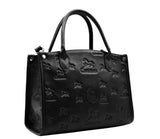 Cavalinho Cavalo Lusitano Leather Handbag SKU 18090480.01 #color_black