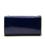 All In Patent Leather Shoulder Bag SKU 18090496 #color_navy