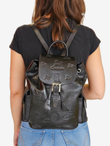 Cavalinho Cavalo Lusitano Leather Backpack SKU 18090545.01 #color_black