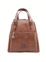 Cavalinho Cavalo Lusitano Leather Backpack SKU 18090548.13 #color_saddlebrown