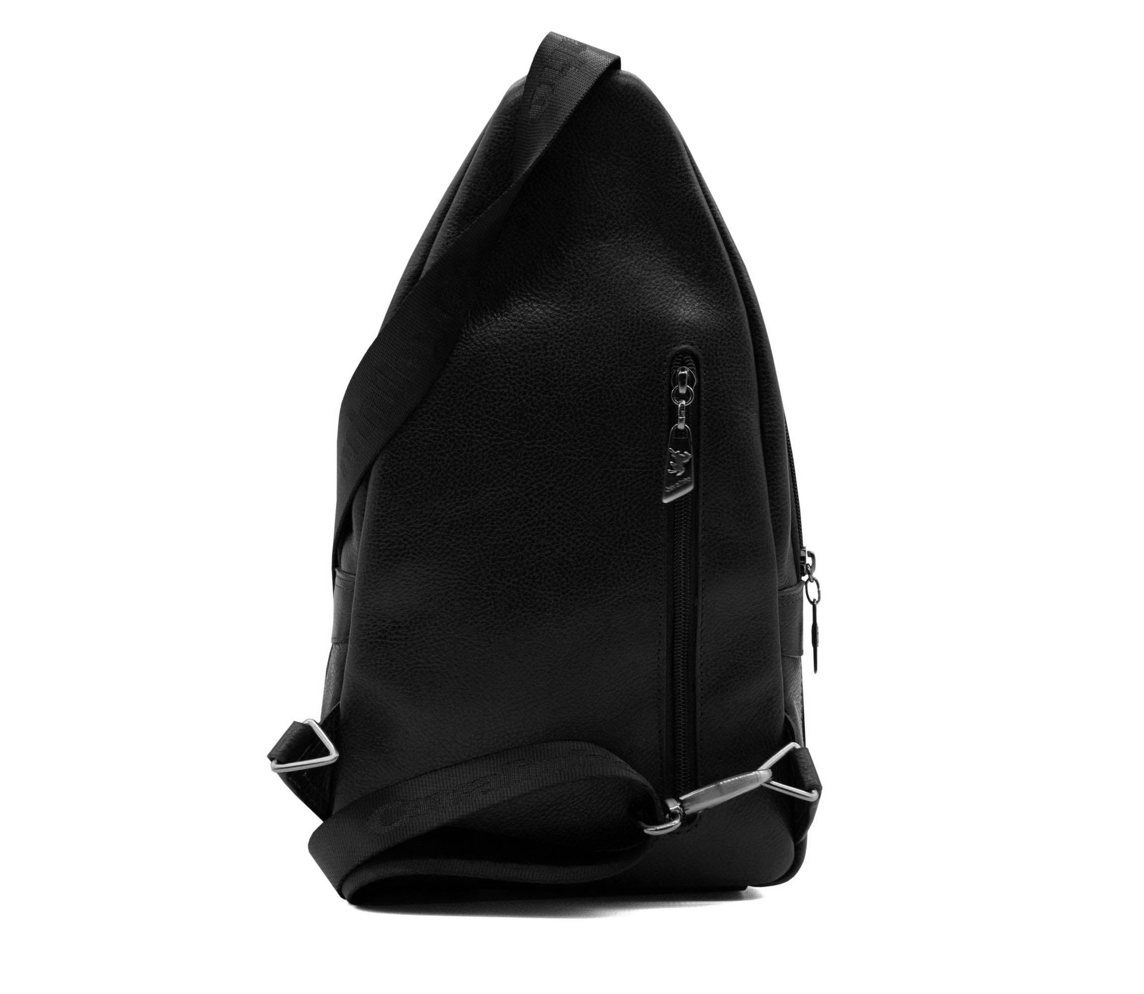 Cavalinho The Sailor Leather Sling Bag SKU 18150416.01 #color_black