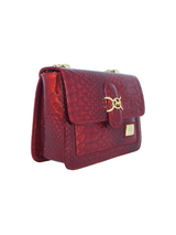 Cavalinho Gallop Patent Leather Shoulder Bag SKU 18170471.04 #color_red