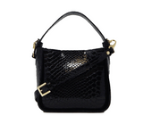 Cavalinho Gallop Patent Leather Handbag SKU 18170475.01 #color_black