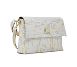 Cavalinho Gallop 3 in 1: Patent Leather Clutch, Handbag or Crossbody Bag SKU 18170509.31 #color_beige / white