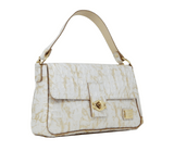 Cavalinho Gallop Patent Leather Handbag SKU 18170515.31 #color_beige / white