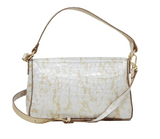 Cavalinho Gallop Patent Leather Handbag SKU 18170515.31 #color_beige / white