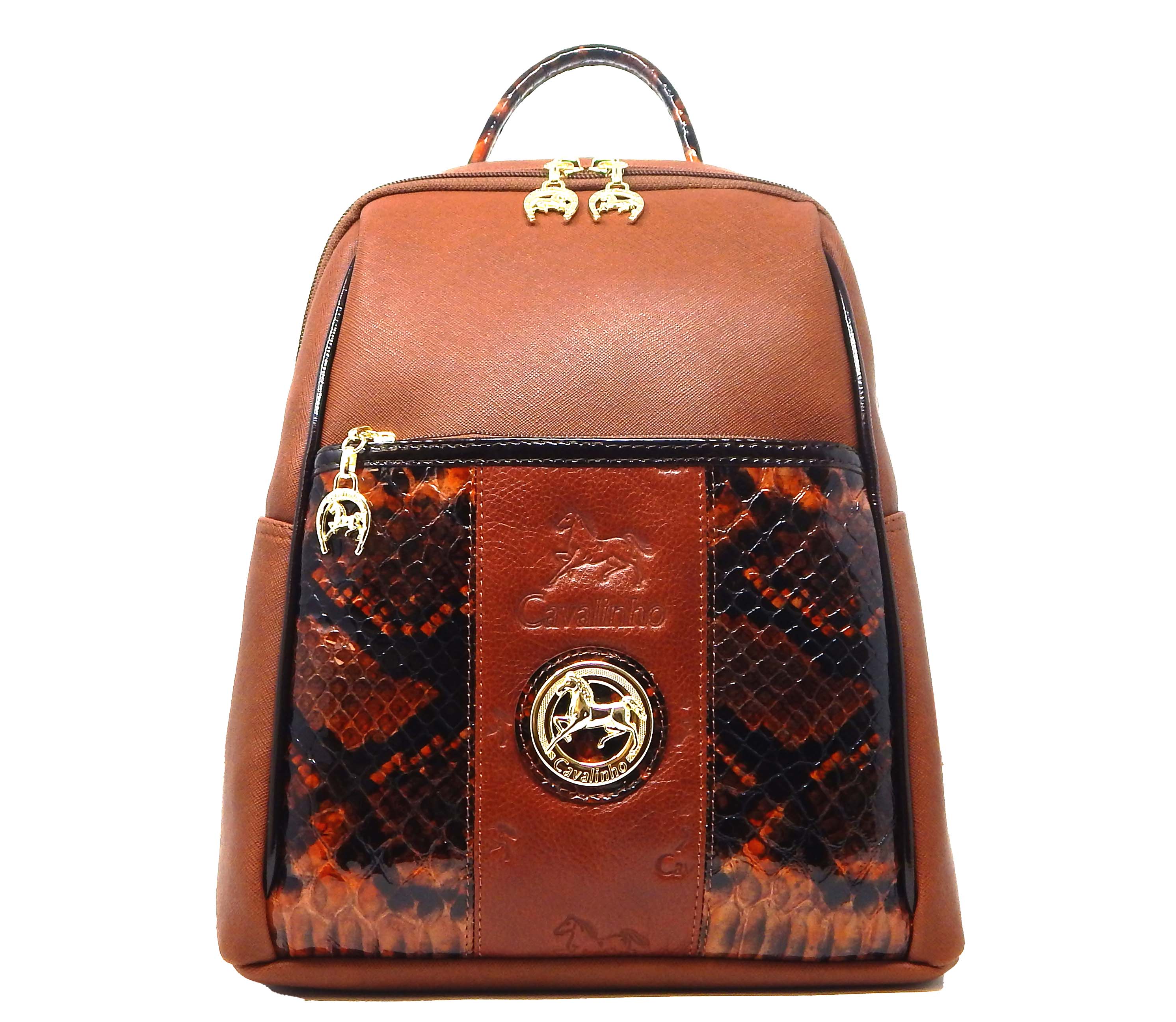 #color_ SaddleBrown | Cavalinho Honor Backpack - SaddleBrown - 18190249.13.99_1