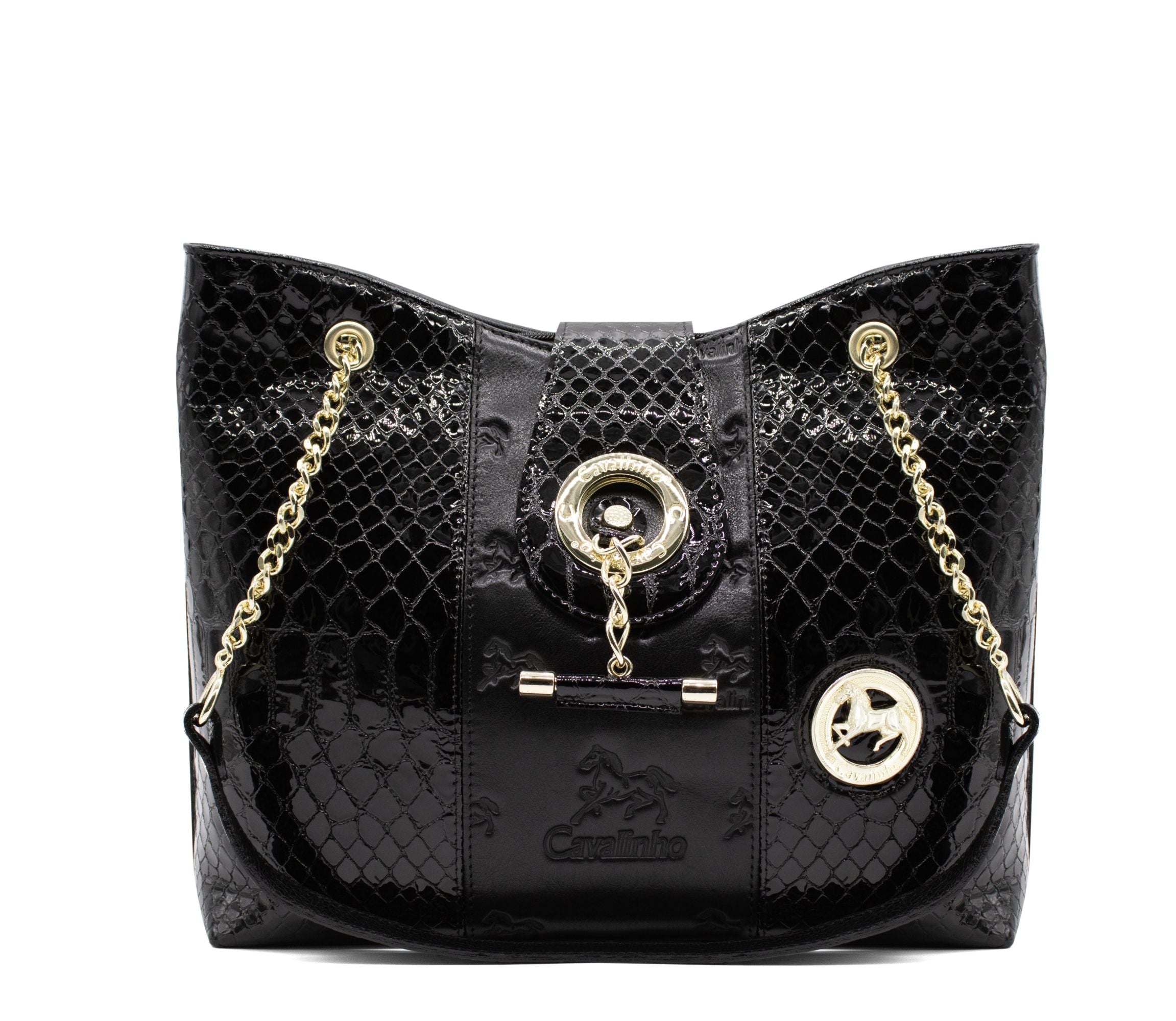 #color_ Black | Cavalinho Honor Shoulder Bag - Black - 18190258.01_1