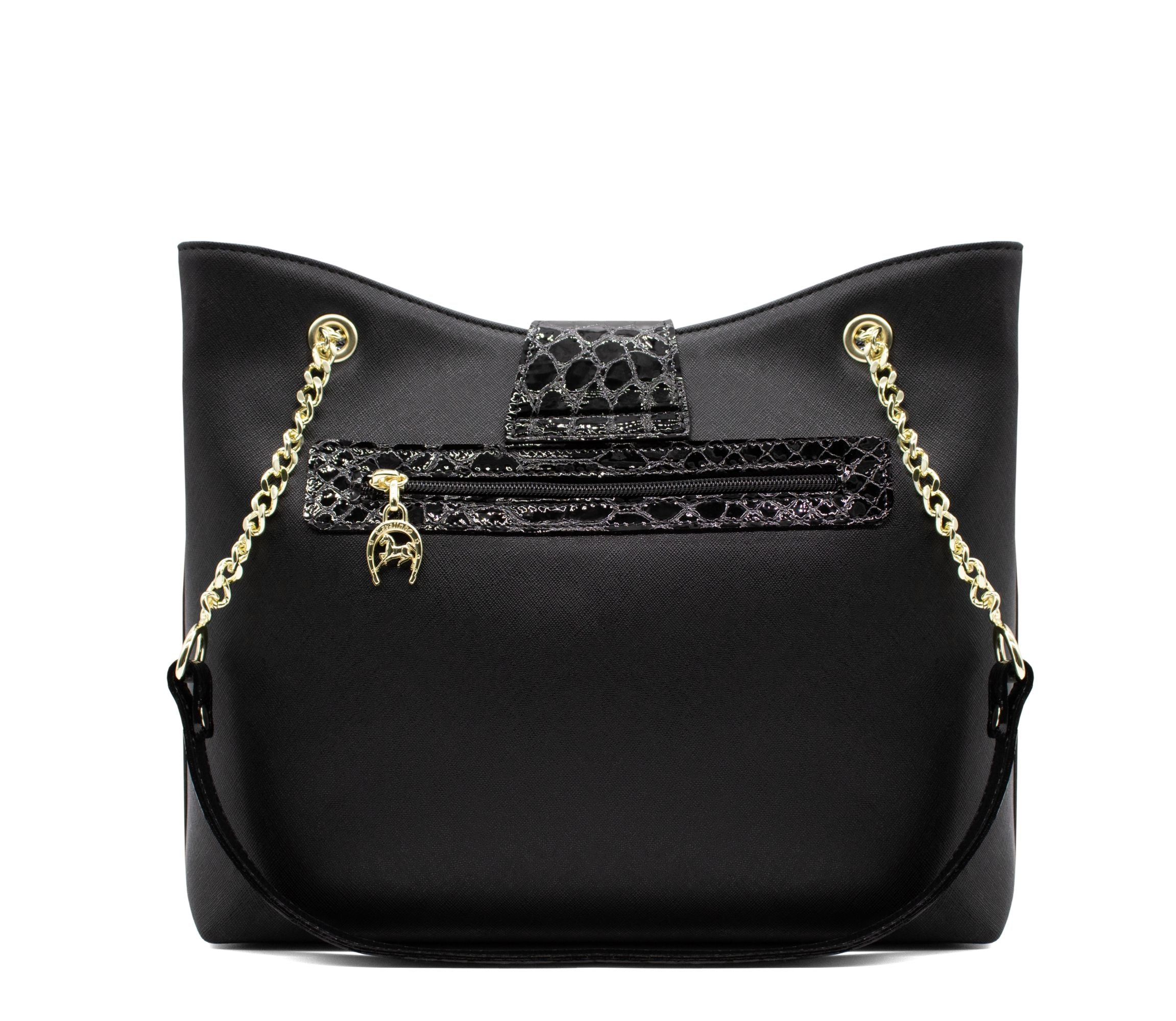 #color_ Black | Cavalinho Honor Shoulder Bag - Black - 18190258.01_3