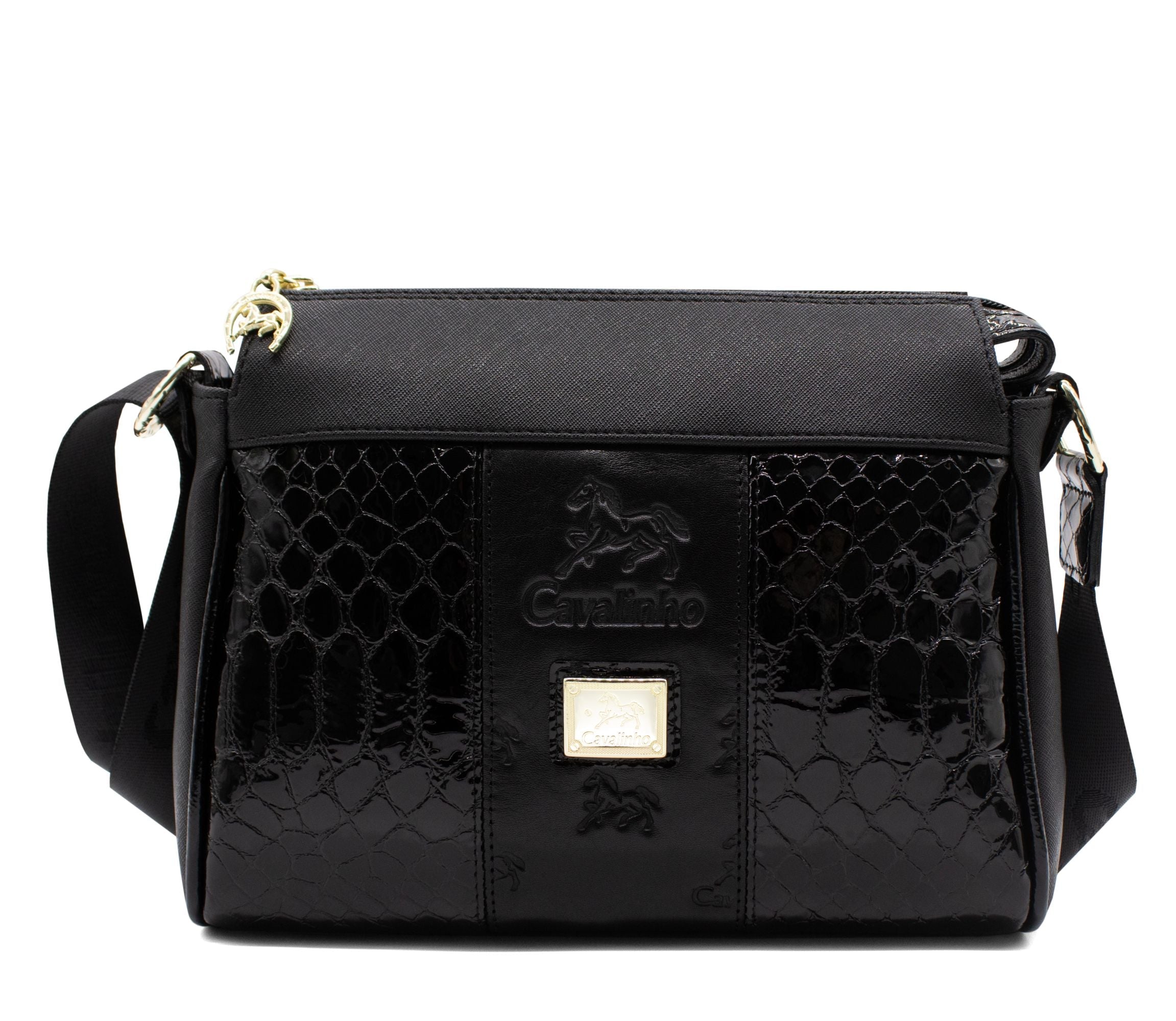 #color_ Black | Cavalinho Honor Crossbody Bag - Black - 18190344.01_1