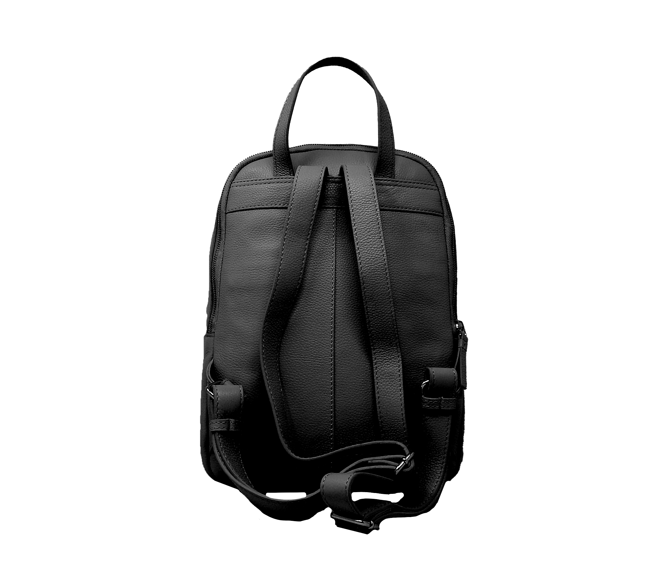 #color_ Black | Cavalinho Infinity Pebbled Leather Backpack - Black - 18230461_01_b