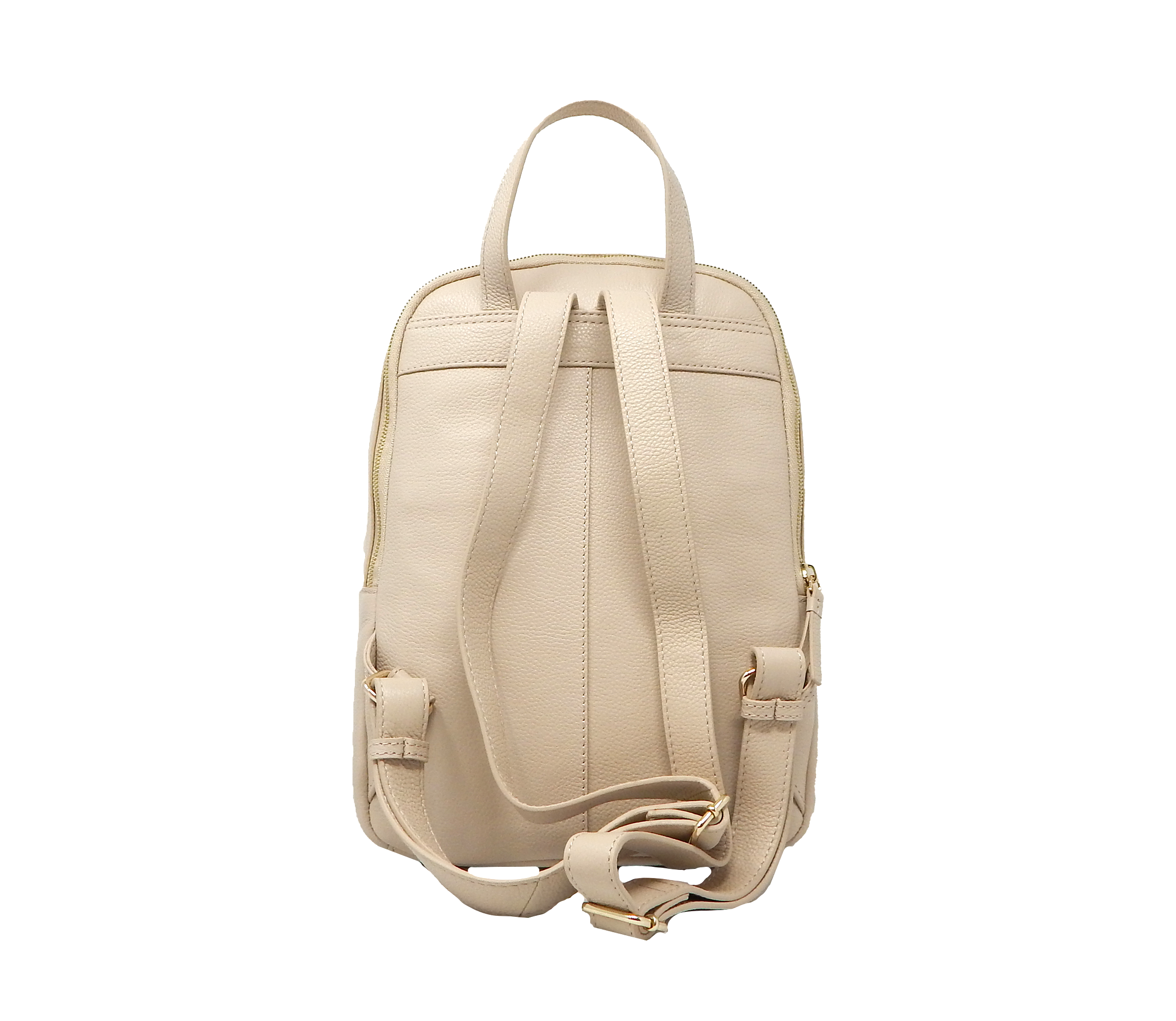 #color_ Beige | Cavalinho Infinity Pebbled Leather Backpack - Beige - 18230461_05_b