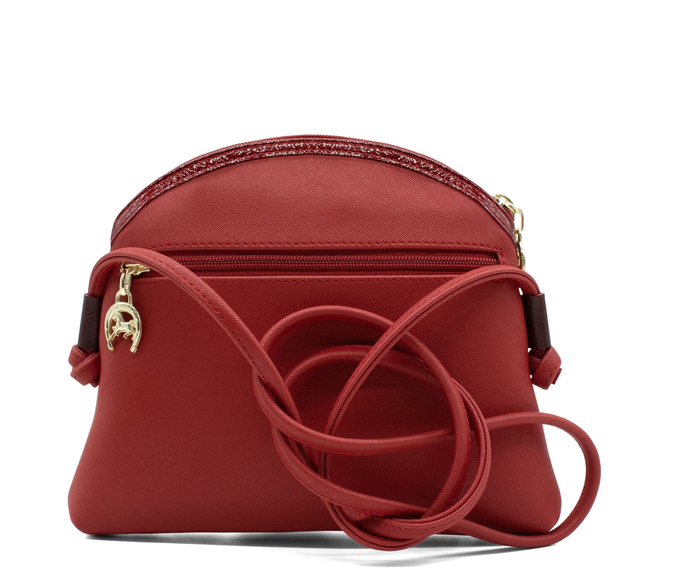 Cavalinho Grace Crossbody Bag SKU 18250005.04 #color_DarkRed / White