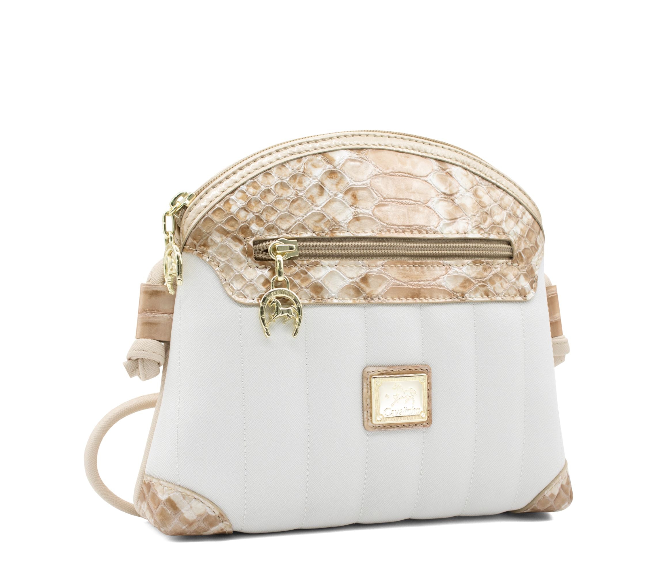 Cavalinho Grace Crossbody Bag SKU 18250005.05 #color_Beige / White