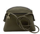 Cavalinho Grace Crossbody Bag SKU 18250005.09 #color_DarkOliveGreen / Beige