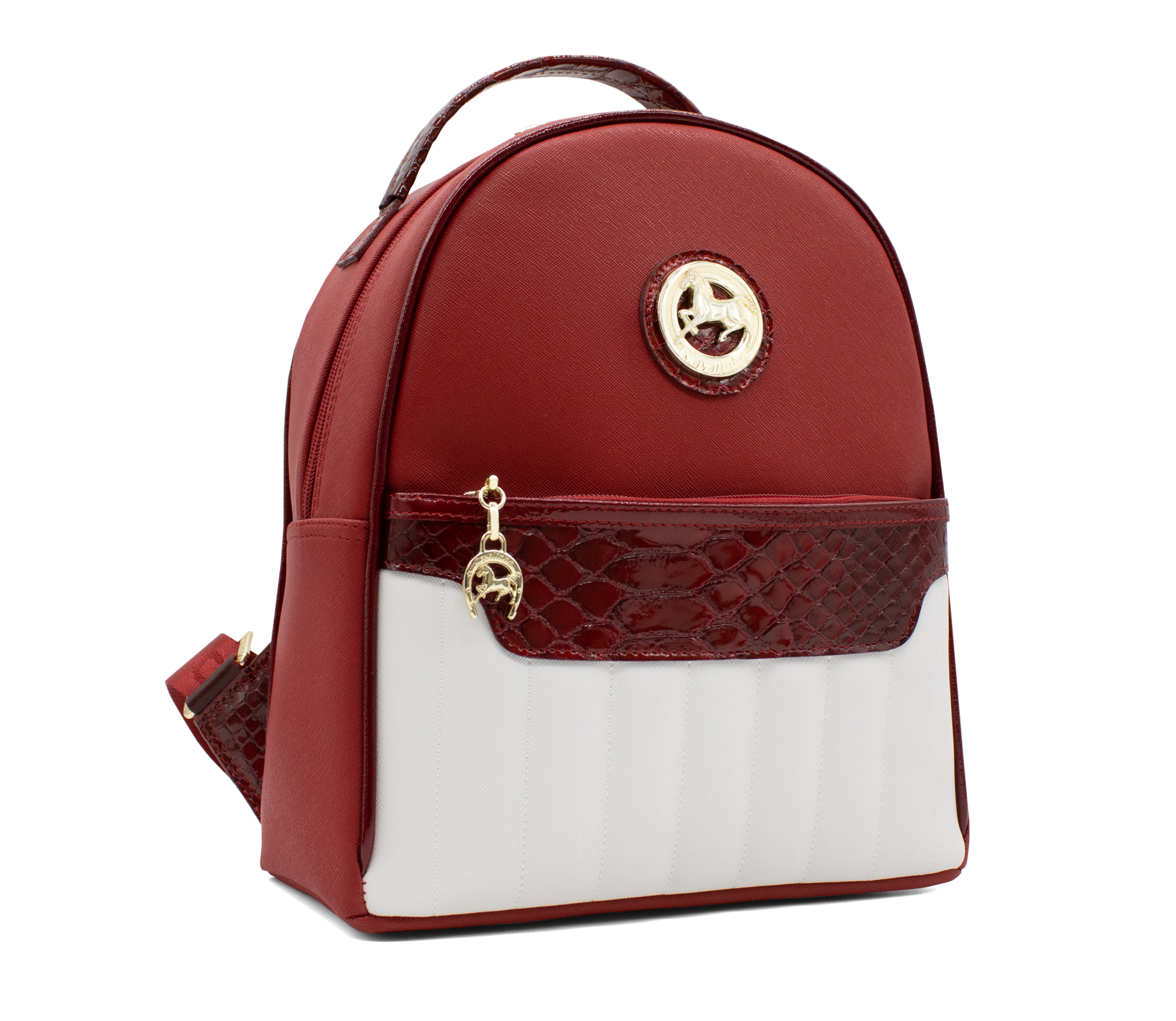 Cavalinho Grace Backpack SKU 18250207.04 #color_DarkRed / White