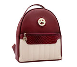 Cavalinho Grace Backpack SKU 18250207.15 #color_DarkRed / Beige