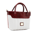 Cavalinho Grace Mini Handbag Bag SKU 18250243.04 #color_DarkRed / White