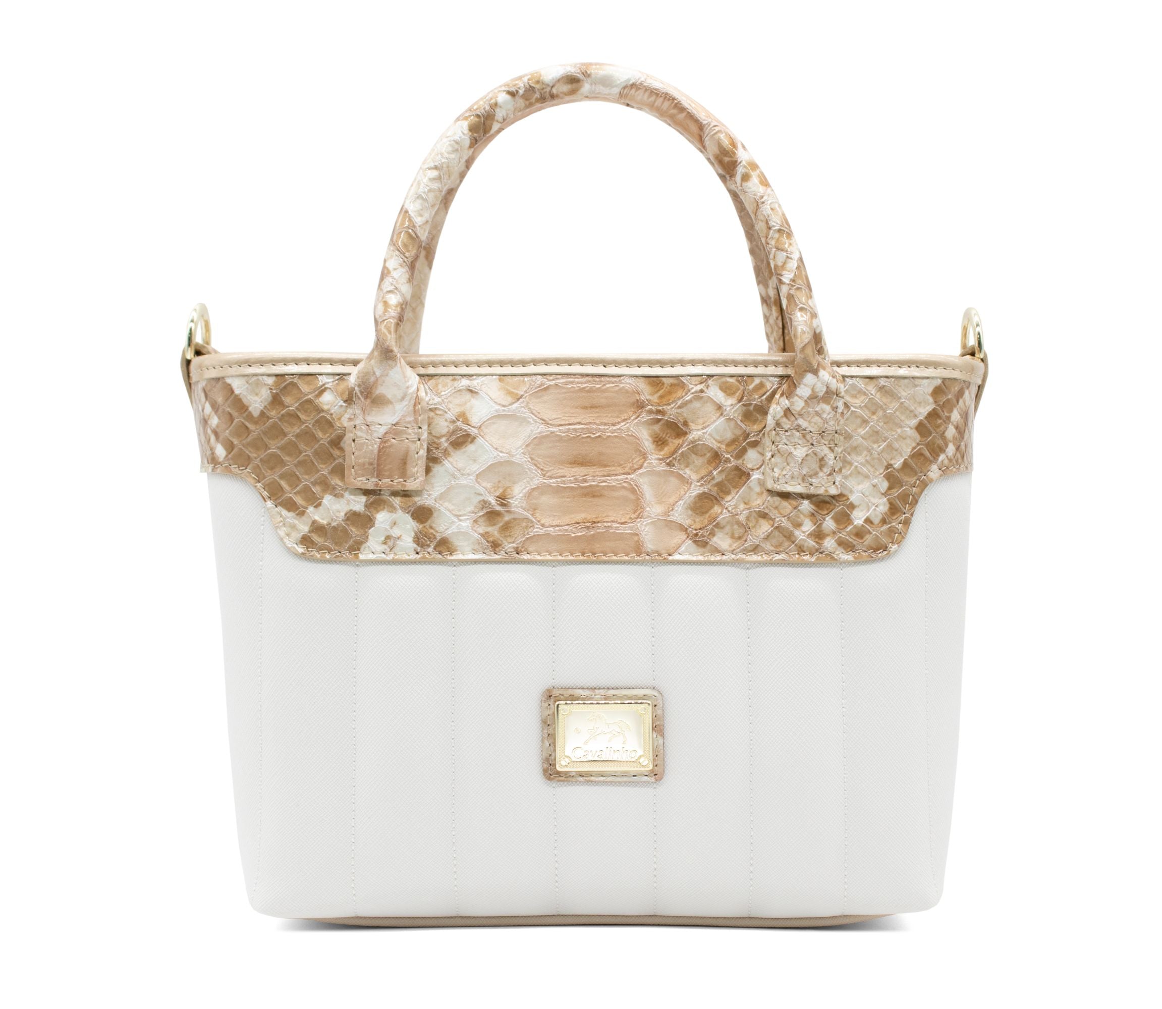 Cavalinho Grace Mini Handbag Bag SKU 18250243.05 #color_Beige / White