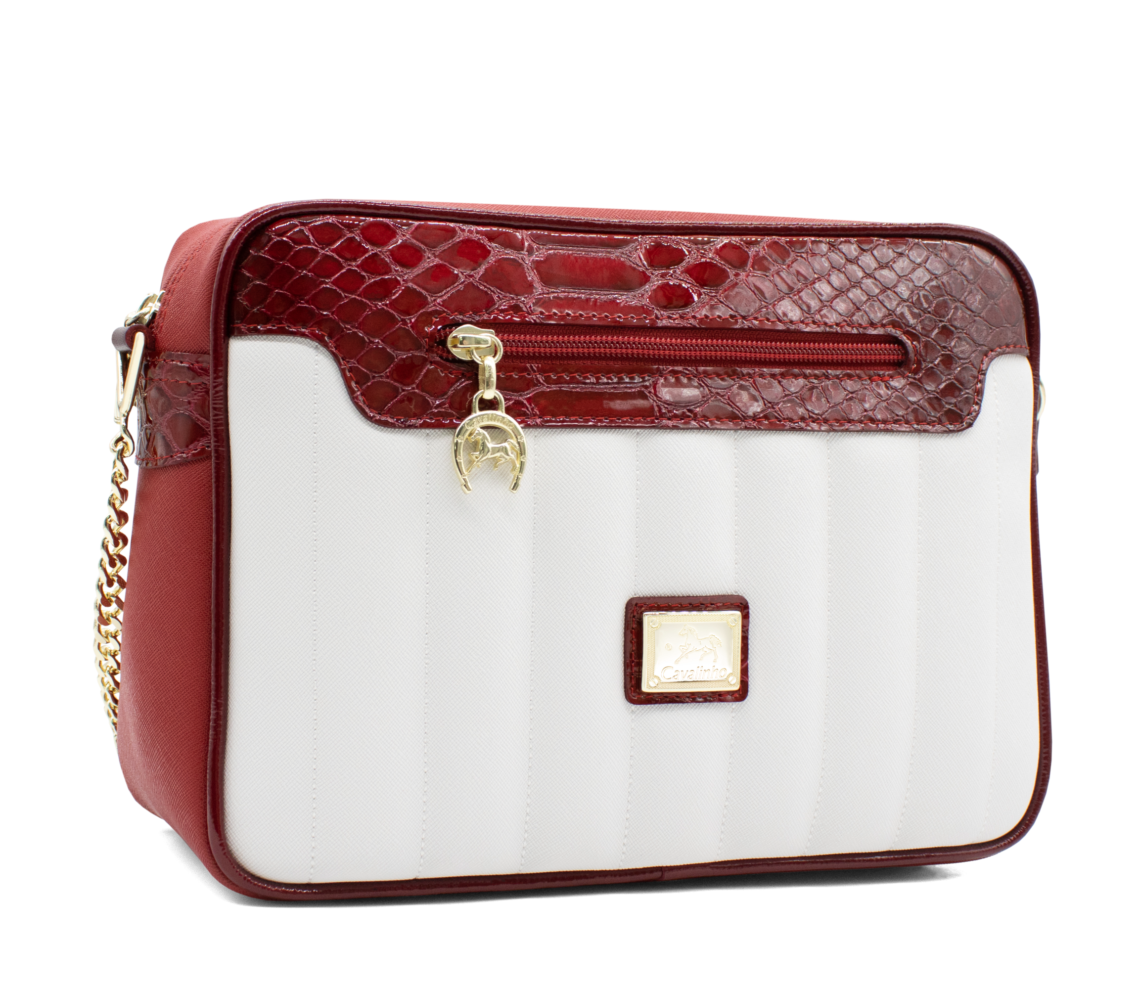 Cavalinho Grace Crossbody Bag SKU 18250251.04 #color_DarkRed / White