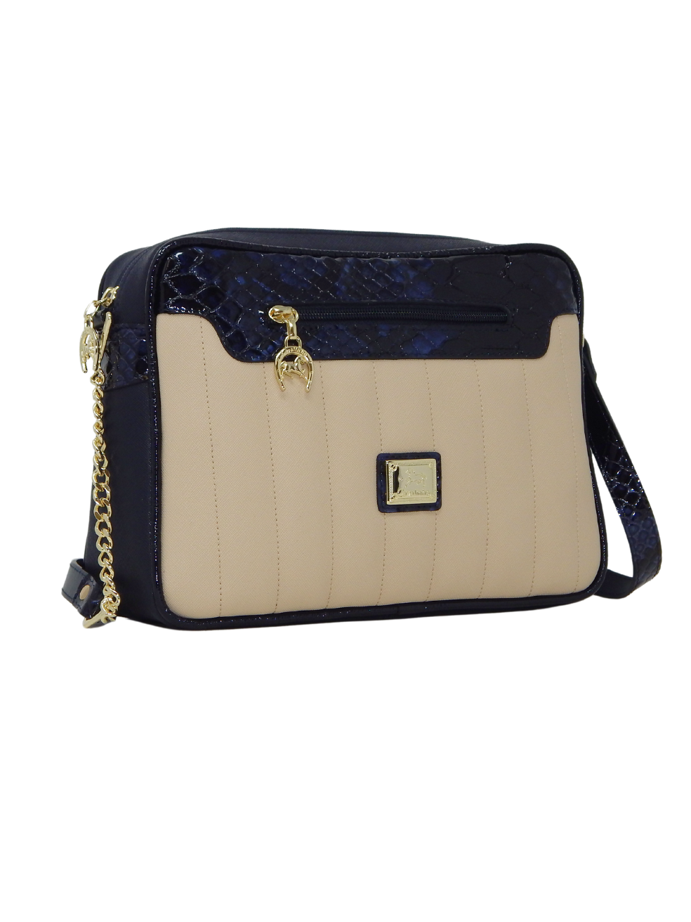 Cavalinho Grace Crossbody Bag SKU 18250251.22 #color_Navy / Beige