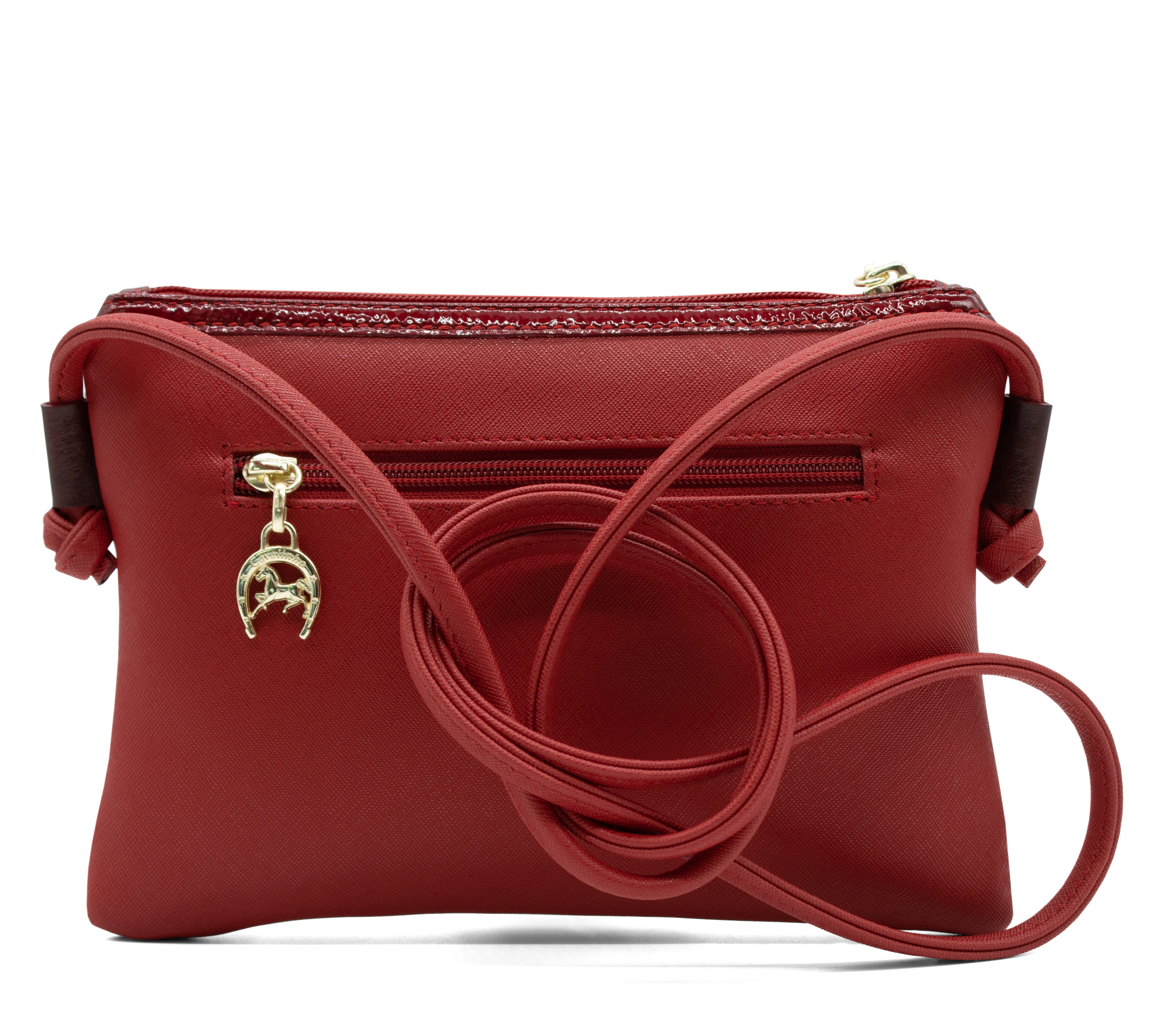 Cavalinho Grace Crossbody Bag SKU 18250273.04 #color_DarkRed / White